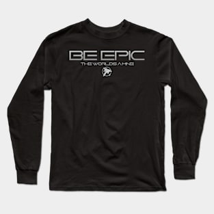 Epic World - 2 Sided Print - Logo Back Long Sleeve T-Shirt